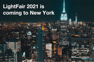 Lightfair 2021 event in New York`